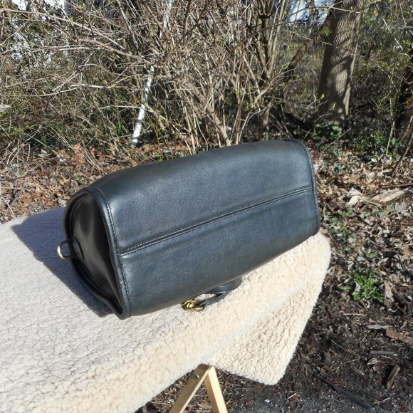 Vintage Coach Forest Green Madison Satchel Large NYC 9765 - Picture 5 of 15